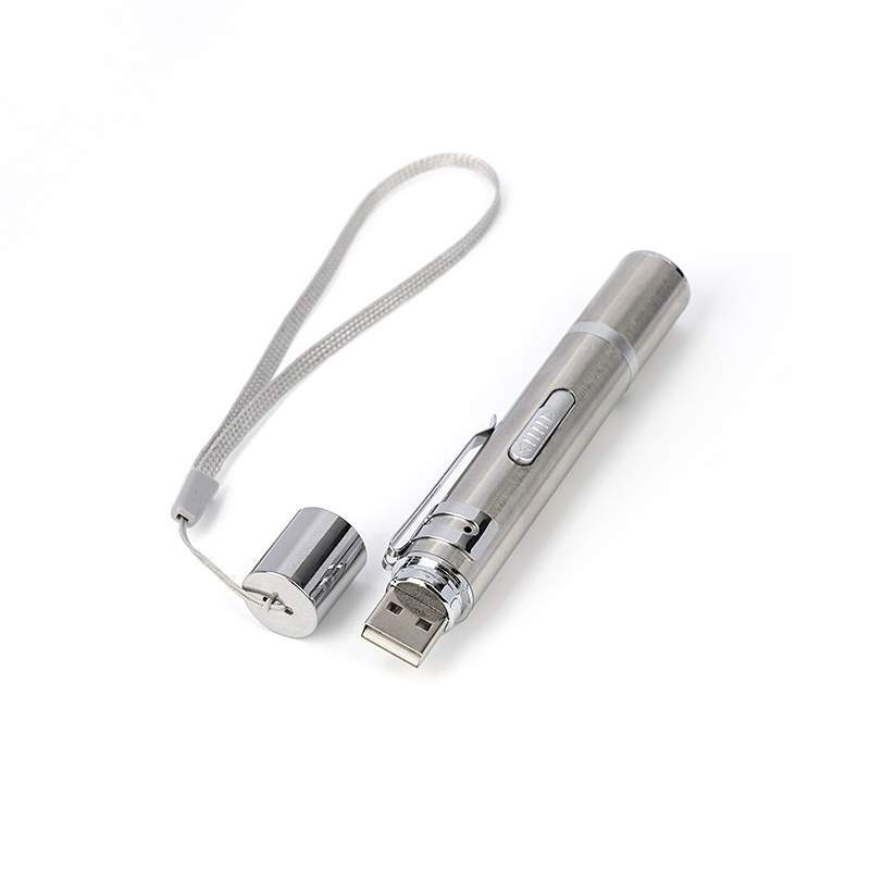 Laser Pointer Cat Toy, Red Dot LED Light Pointer Interactive Toys Indoor Cats Dogs, Long Range 5 Modes Lazer Projection Playpen For Kitten Outdoor Pet Chaser Tease Stick Training Exercise,USB Recharge - Image 4