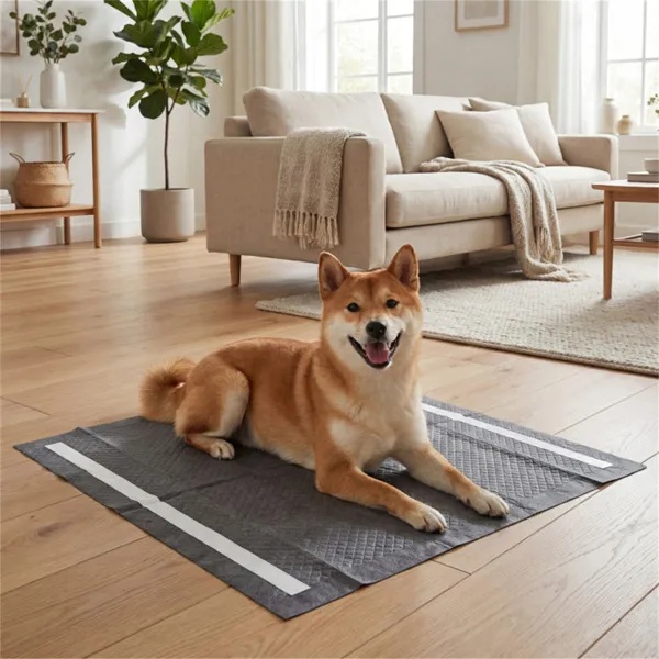 150 Pack Charcoal Dog Pee Pads 24"x24", 6-Layer Ultra Absorbent Pet Training Pads With Odor Control - Image 4