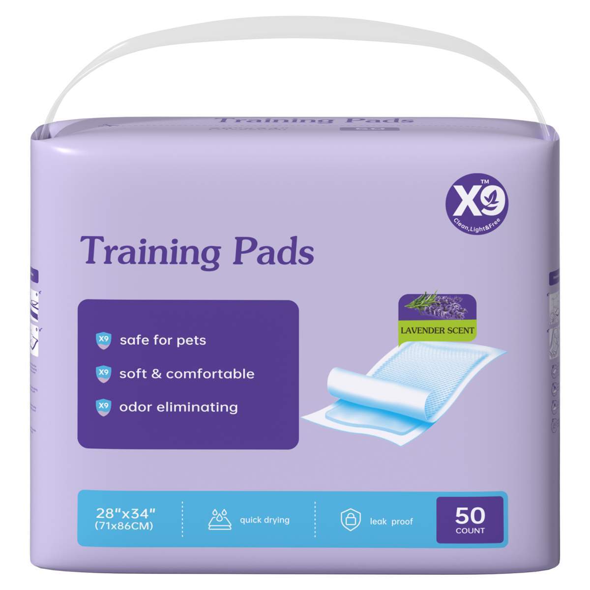 Lavender Scented Disposable Pet Training Pads - Image 3