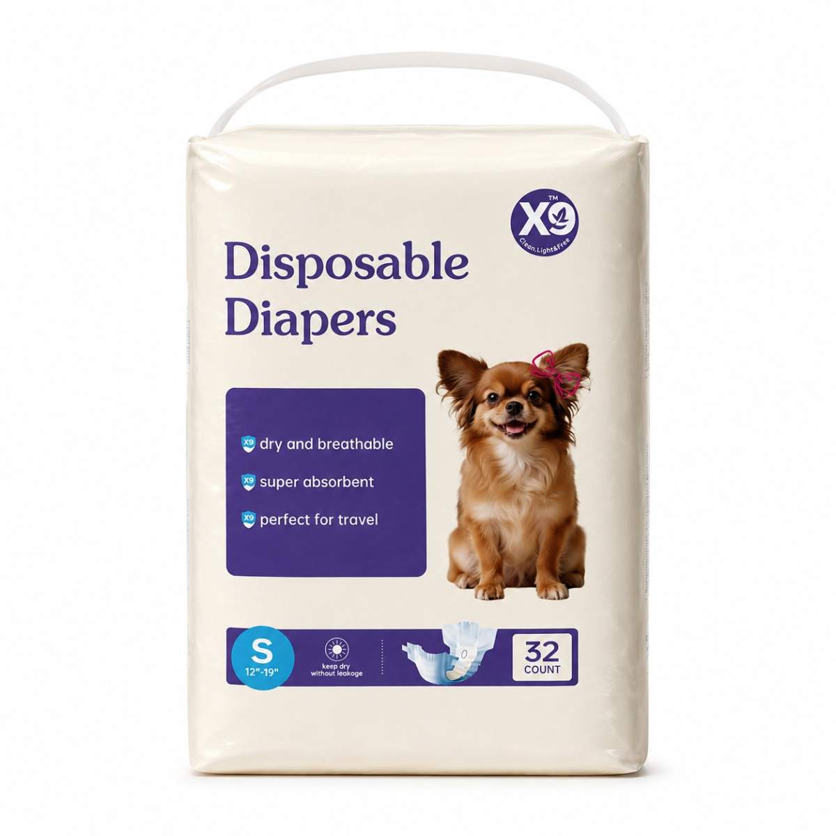 Disposable Female Dog Diapers - Image 2