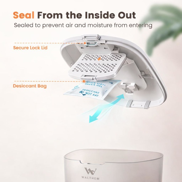 Smart Pet Feeder 3L Automatic Food Dispenser For Cats, Dogs Small Pets Indoor, Timed And Quantitative Dry Food Cat Feeder Kibble, Feeding - Image 3