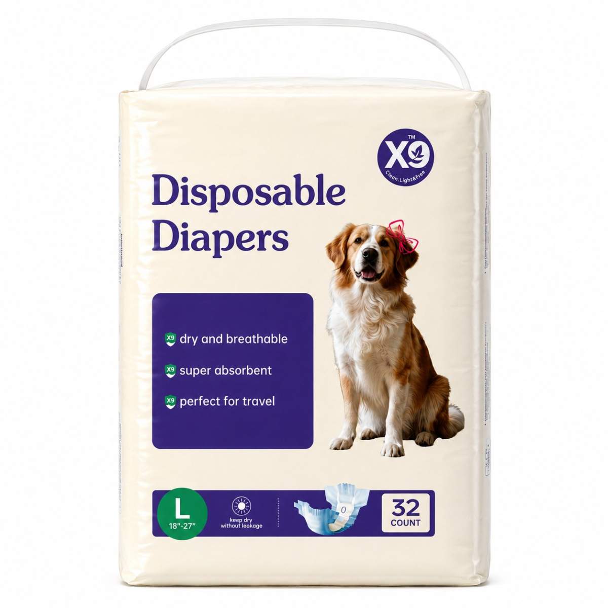 Disposable Female Dog Diapers - Image 8
