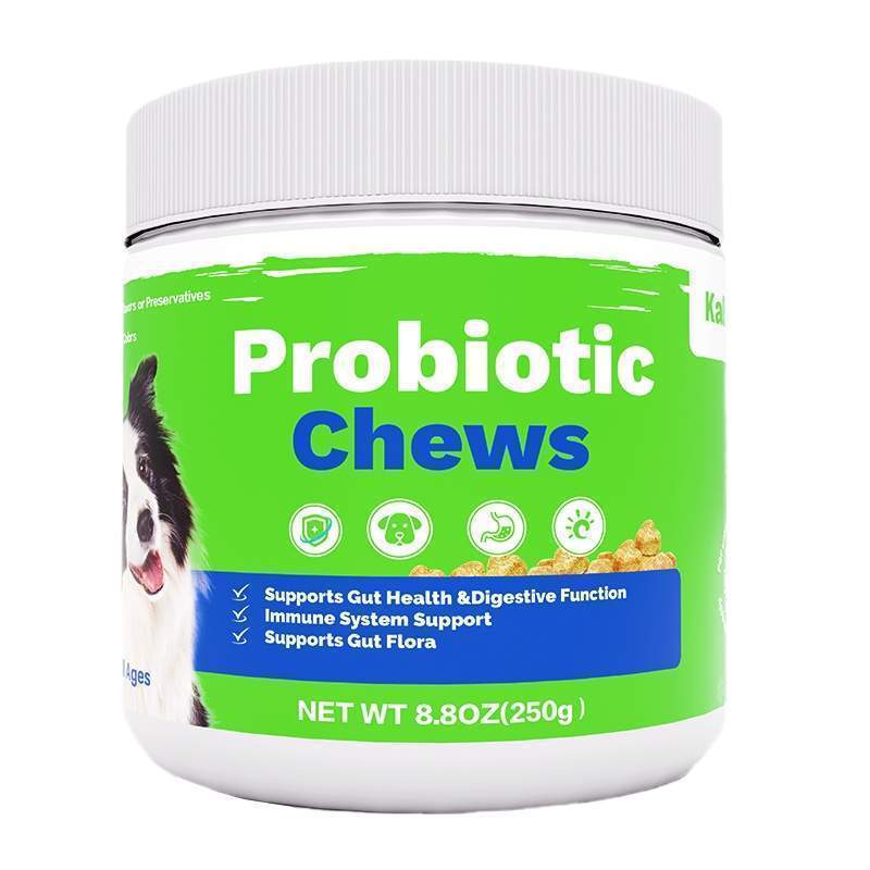 Probiotics Chews For Pets Customized Shape For Digestive Health Pets Supplement Healthy Gut For Dogs