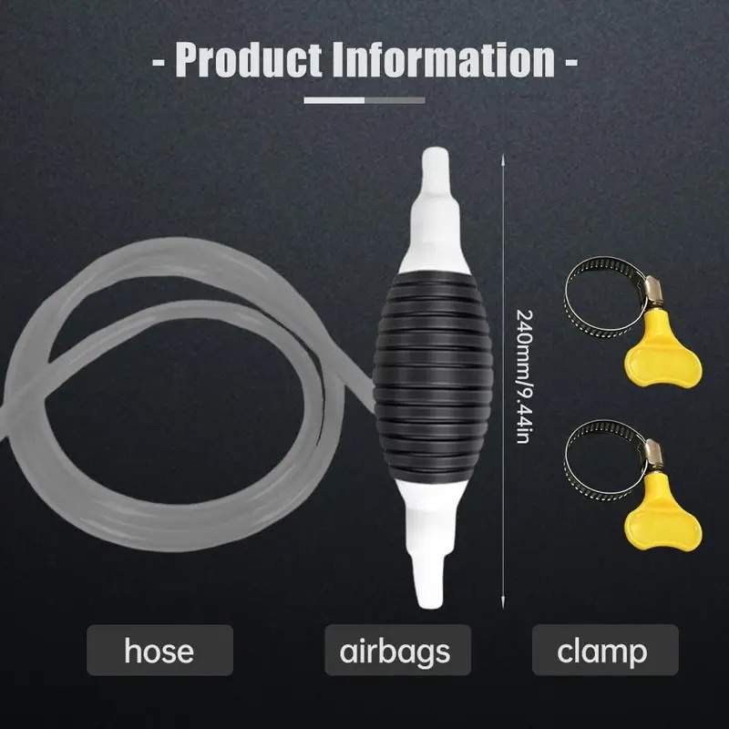 Siphon P Ump For Gasoline Motor Oil Fuel Gasoline Diesel, Fish Tank - Image 8