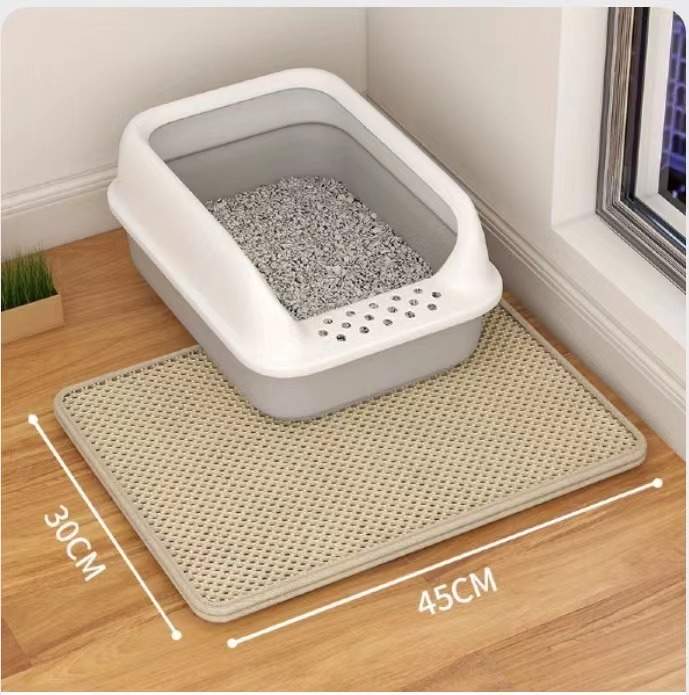 Cat Litter Mat Double Layer Filter Anti-bring Out - Image 9