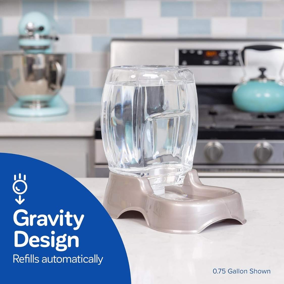 At And Dog Water Dispenser Extra Small Water Bowl For Kittens And Puppies, USA Made - Image 6