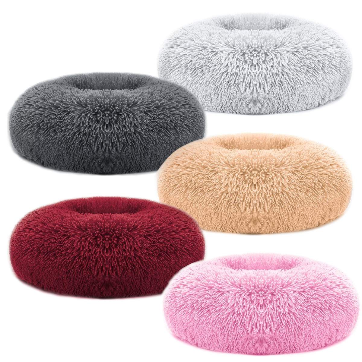 Pet Dog Bed Soft Warm Fleece Puppy Cat Bed Dog Cozy Nest Sofa Bed Cushion - Image 6