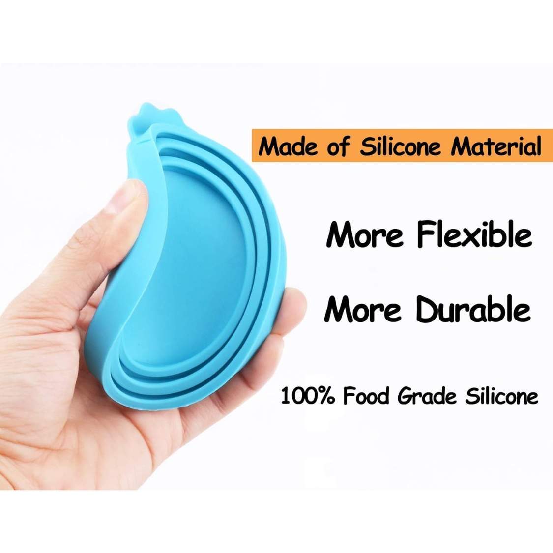 Pet Food Can Cover Silicone Can Lids For Dog And Cat Food - Image 6