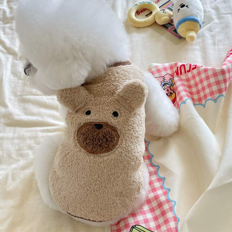 Winter Clothes Fleece-lined Warm Dog Cute Clothes - Image 2