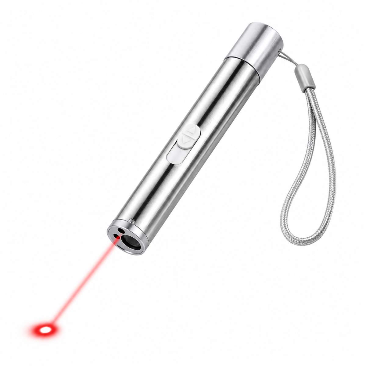 3-in-1 Pet Laser Pointer For Cats & Dogs,Cat Laser Pointer, USB Rechargeable Pet Toy With Red Laser, UV Light & LED Flashlight, Interactive Cat Toy For Indoor Play, Portable Multi-Function Light Pen - Image 2