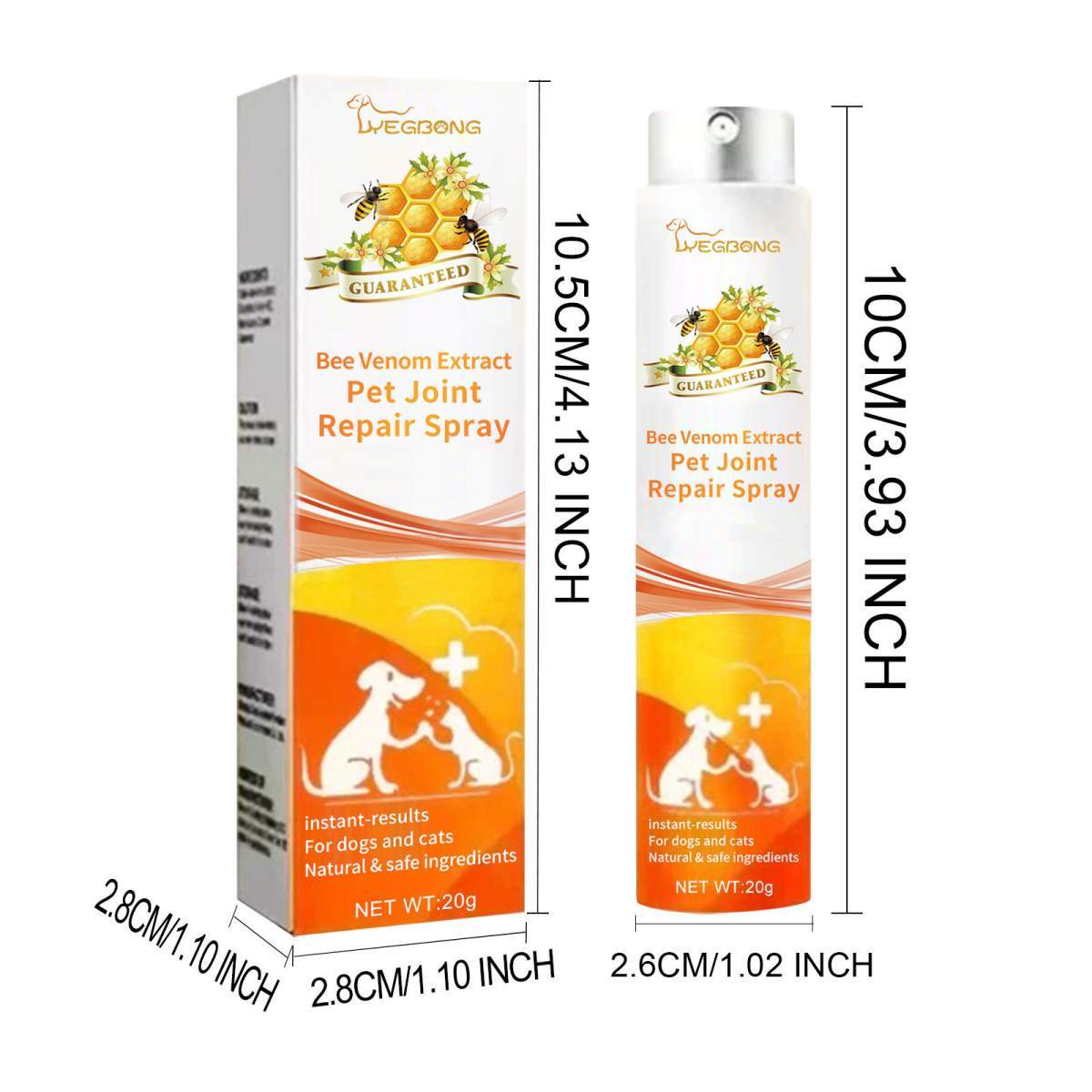 Bee Pet Joint Repair Spray, Joint Support Supplement For Dogs & Cats, Relief Joint Swelling & Discomfort, Improve Mobility - Image 9