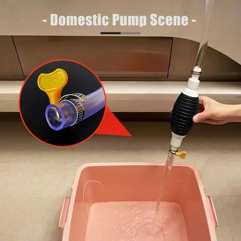 Siphon P Ump For Gasoline Motor Oil Fuel Gasoline Diesel, Fish Tank - Image 5