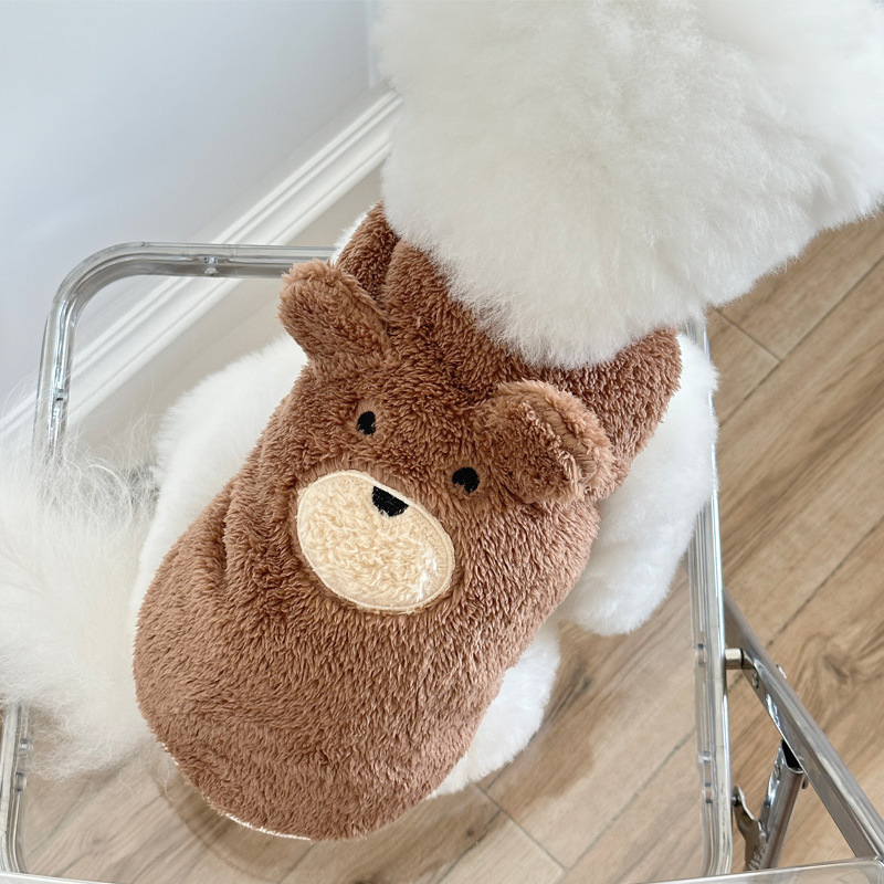Winter Clothes Fleece-lined Warm Dog Cute Clothes - Image 5