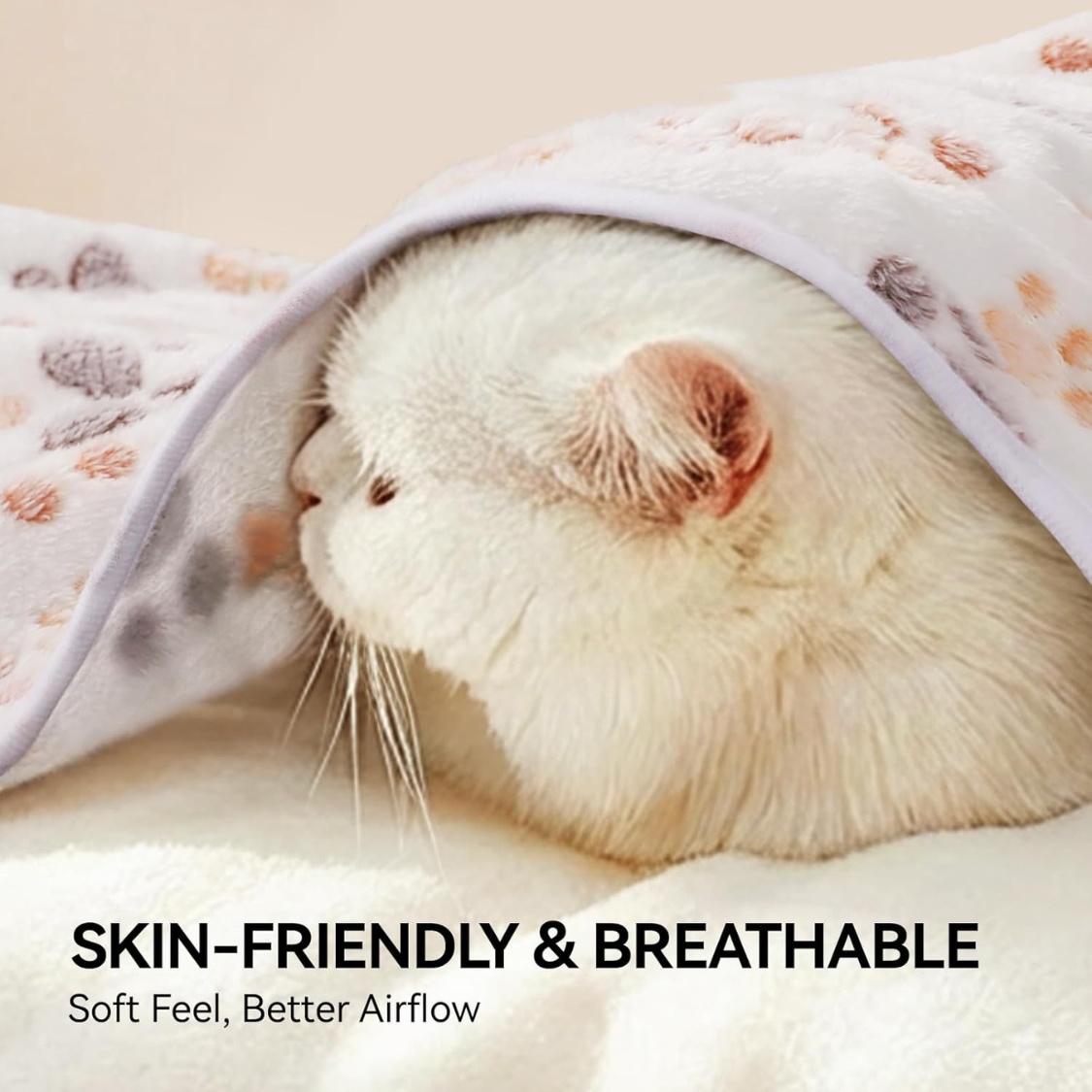 1 Pack 3 Blankets Super Soft Fluffy Premium Fleece Dog Blankets For Puppy Cat Pet Blanket Flannel Throw Warm Sleep Dog - Image 7
