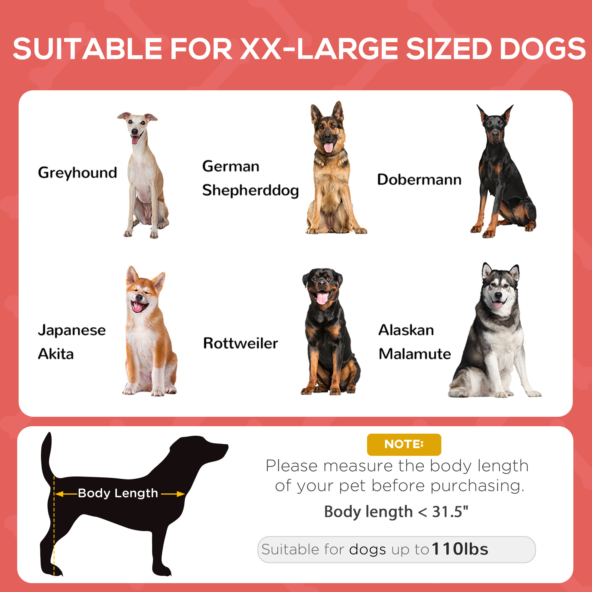 48" x 36" Elevated Portable Dog Cot Cooling Pet Bed with UV Protection Canopy Shade, Red - Image 8