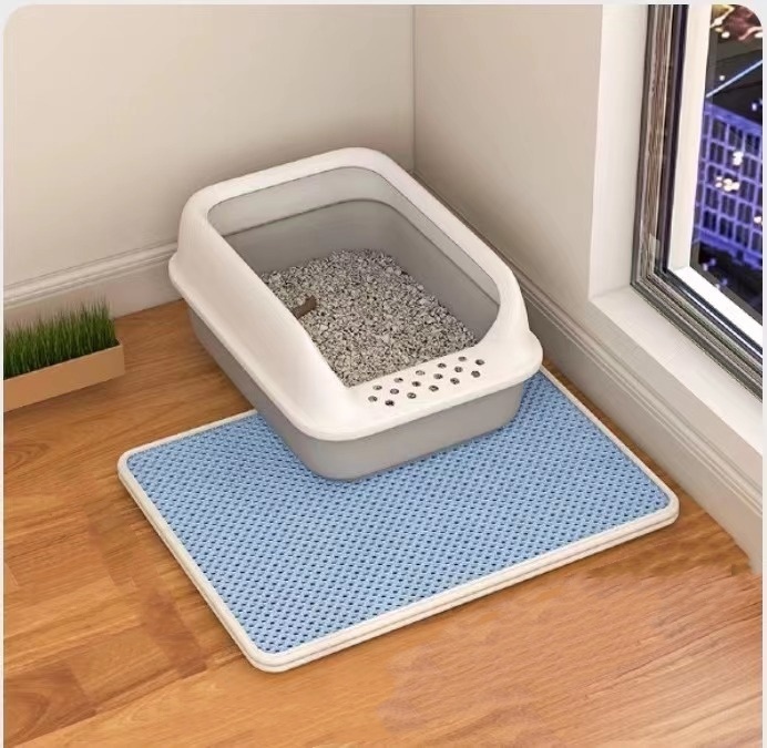 Cat Litter Mat Double Layer Filter Anti-bring Out - Image 5