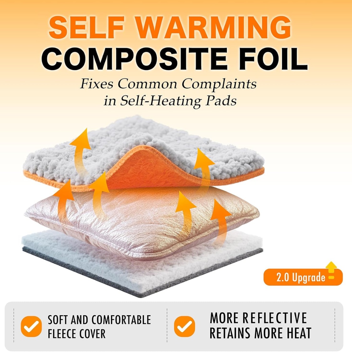 Self Warming Cat Bed, Upgraded Thermal Mat For Indoor Cats - Image 7