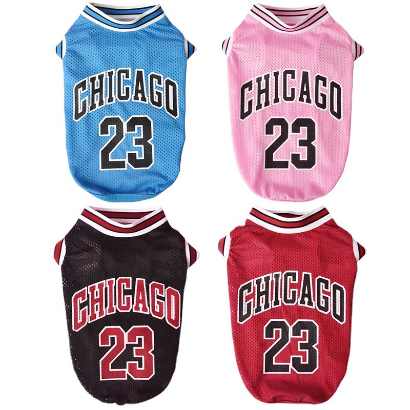 Pet Clothes Basketball Vest Large Mesh Summer Dog Clothes - Image 9