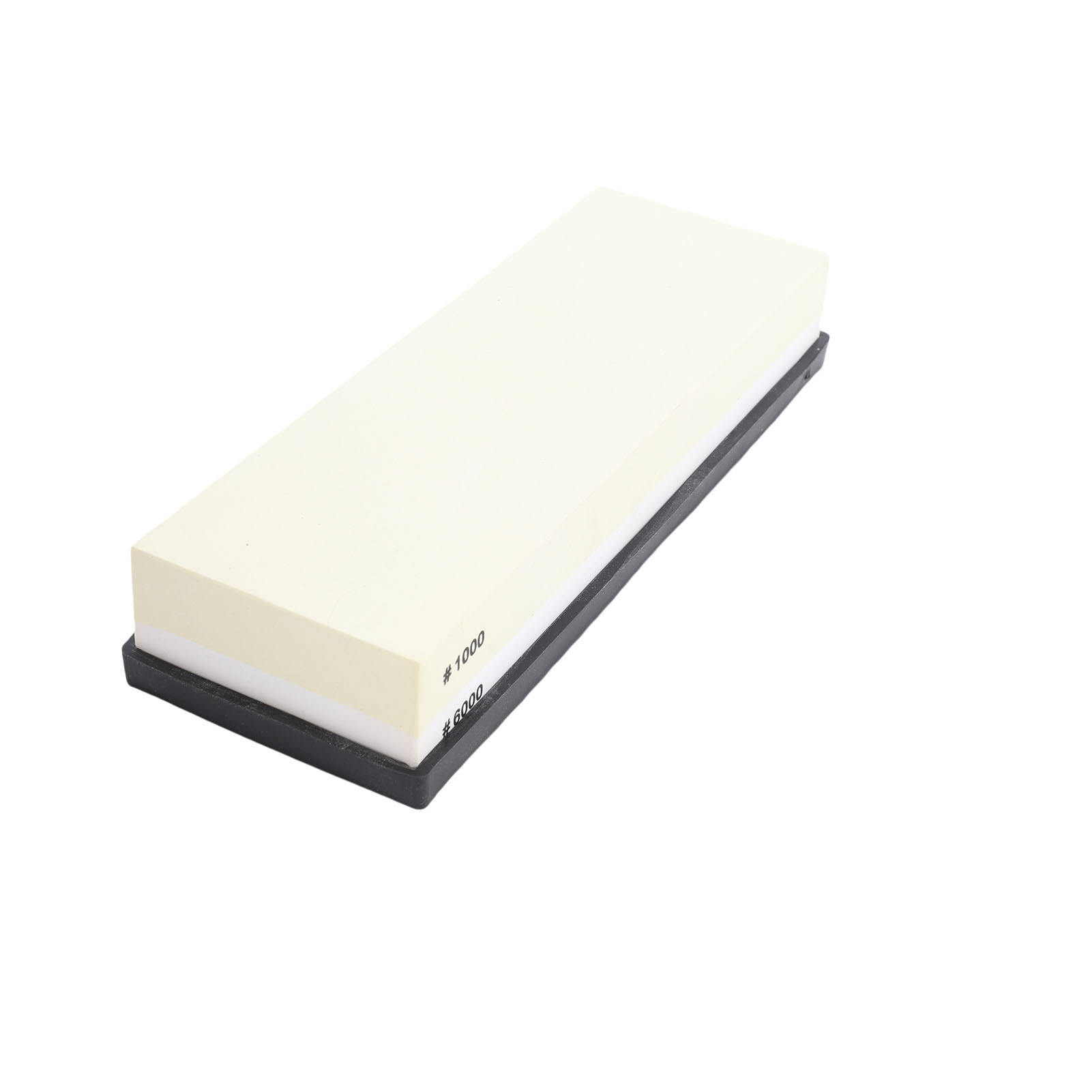Sharpening Stone Light Yellow White Dual Sided 10 0 0 6000 Grit Wet Stone With Anti Slip Base For Kitchen Woodworking - Image 5