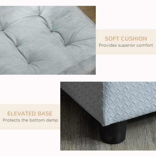 Luxury Small Dog Bed With Hidden Storage - Image 7