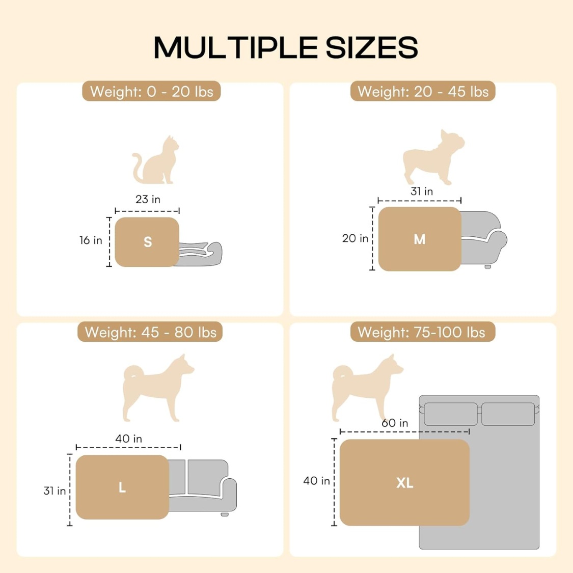 1 Pack 3 Blankets Super Soft Fluffy Premium Fleece Dog Blankets For Puppy Cat Pet Blanket Flannel Throw Warm Sleep Dog - Image 6