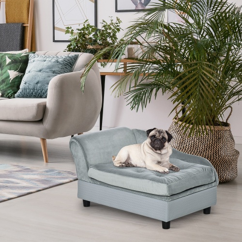 Luxury Small Dog Bed With Hidden Storage - Image 6