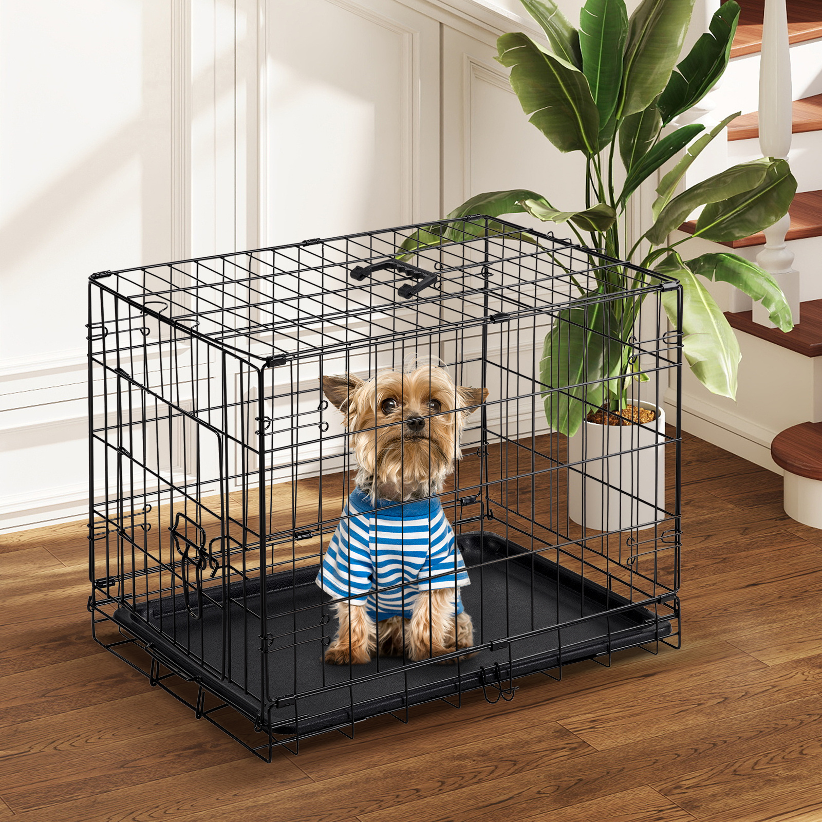 24-30 Inch Single Door Dog Cage - Image 7